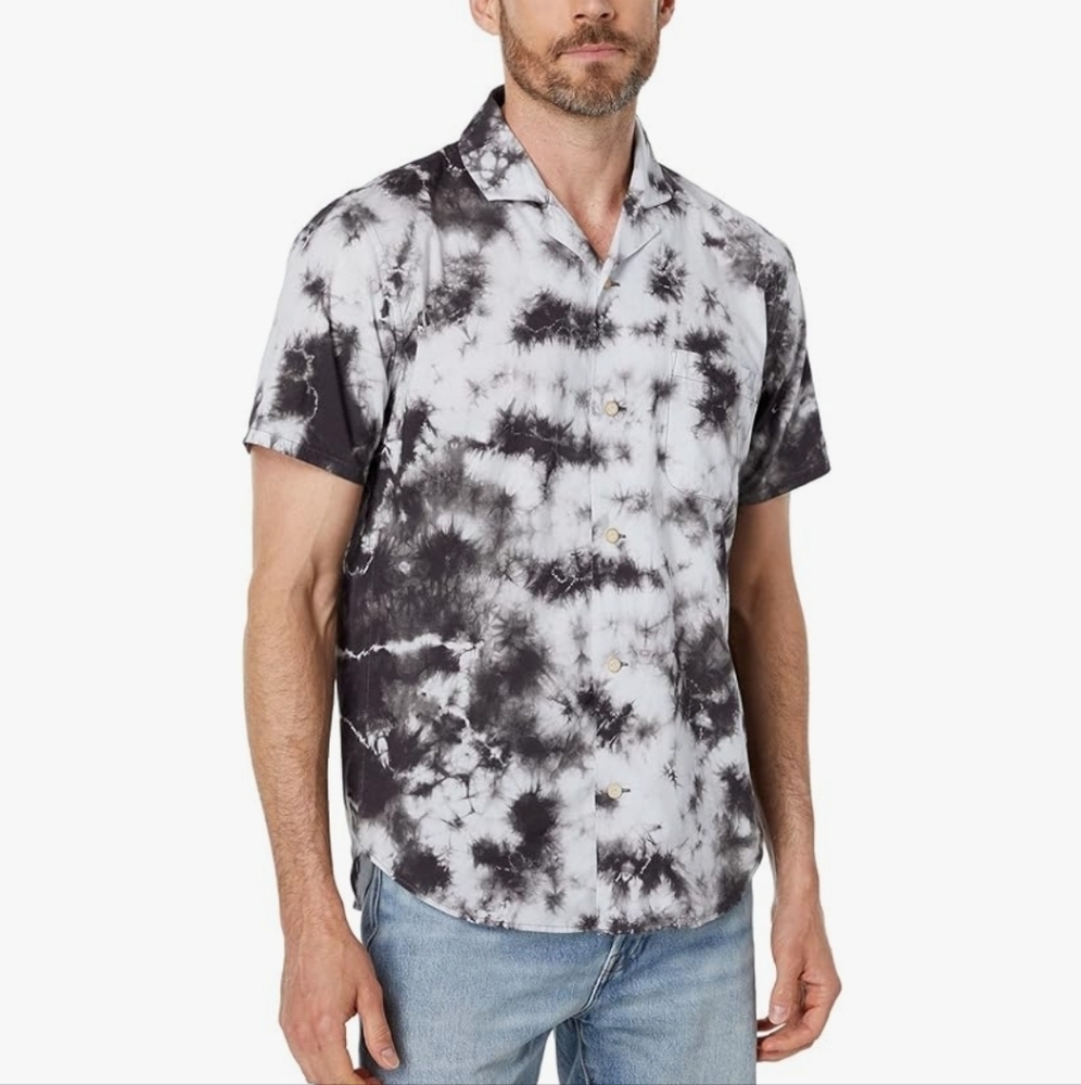 Outerknown BBQ Shirt Galaxy Tie Dye Men's Size XXL‎